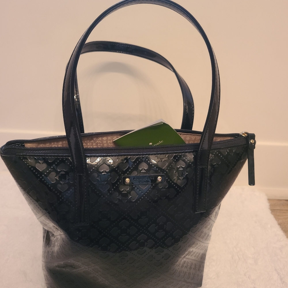 Kate Spade patent leather handbag